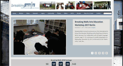 Desktop Screenshot of breakingwallsprogram.org