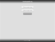 Tablet Screenshot of breakingwallsprogram.org